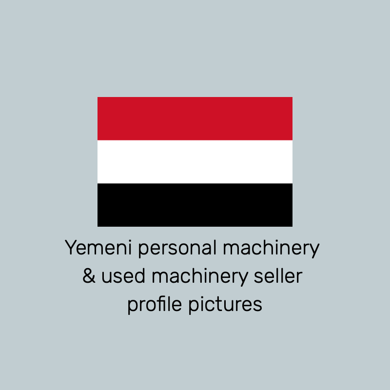 Yemeni-general-profile-picture-for-machinery-&-used-machinery-sellers