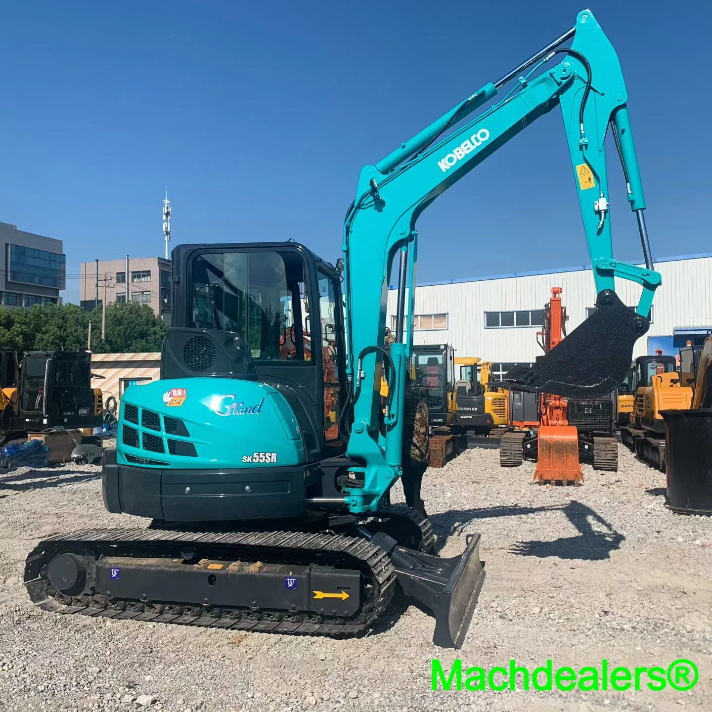 2020 Kobelco SK55SR Crawler Mini Excavator