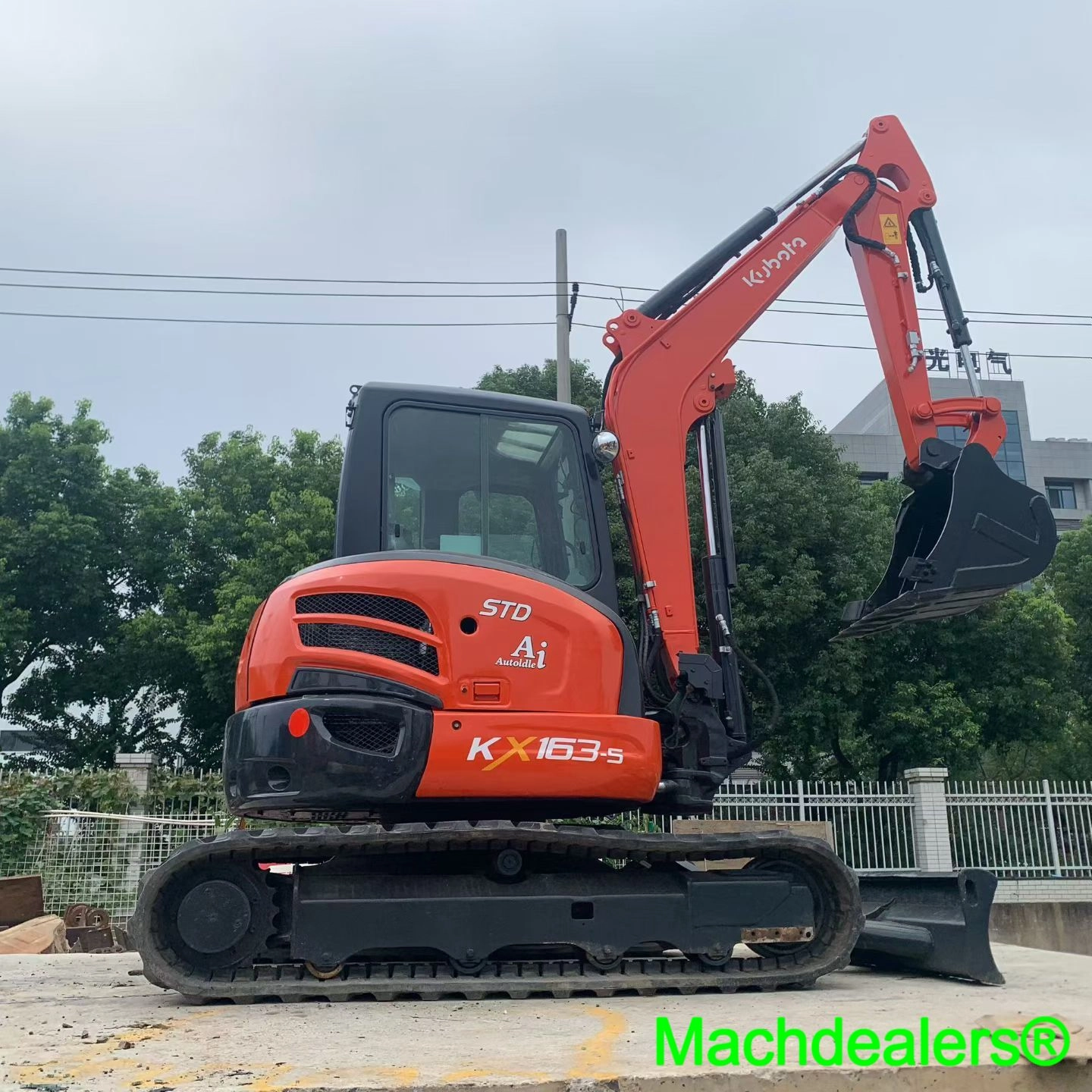 2021 Kubota KX163-5 Tracked Mini Excavator