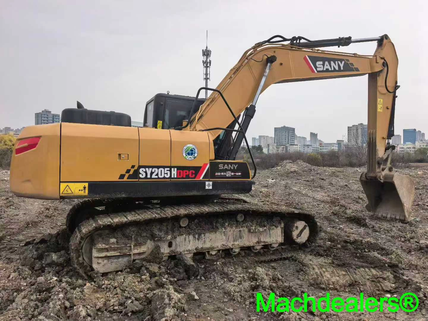 2022 SANY SY205H DPC Medium Crawler Excavator