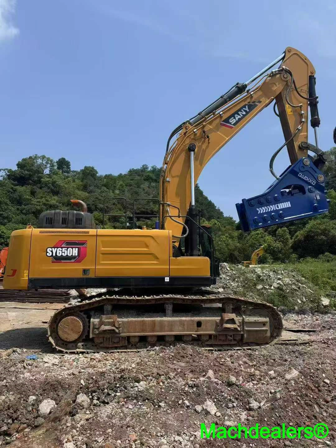 2023 SANY SY650H Heavy Crawler Excavator