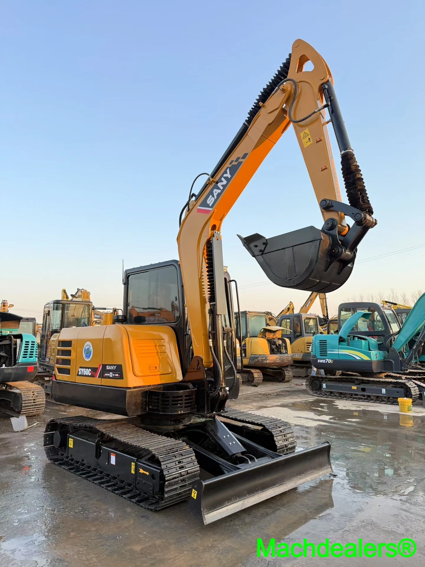 2026 SANY SY60C Pro Crawler Mini Excavator