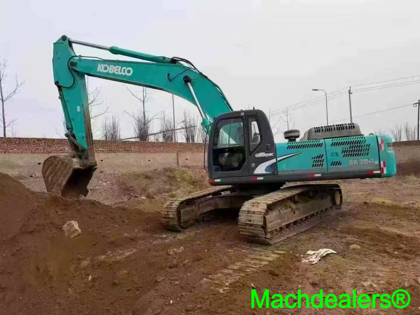 2016 Kobelco SK350LC Crawler Excavator