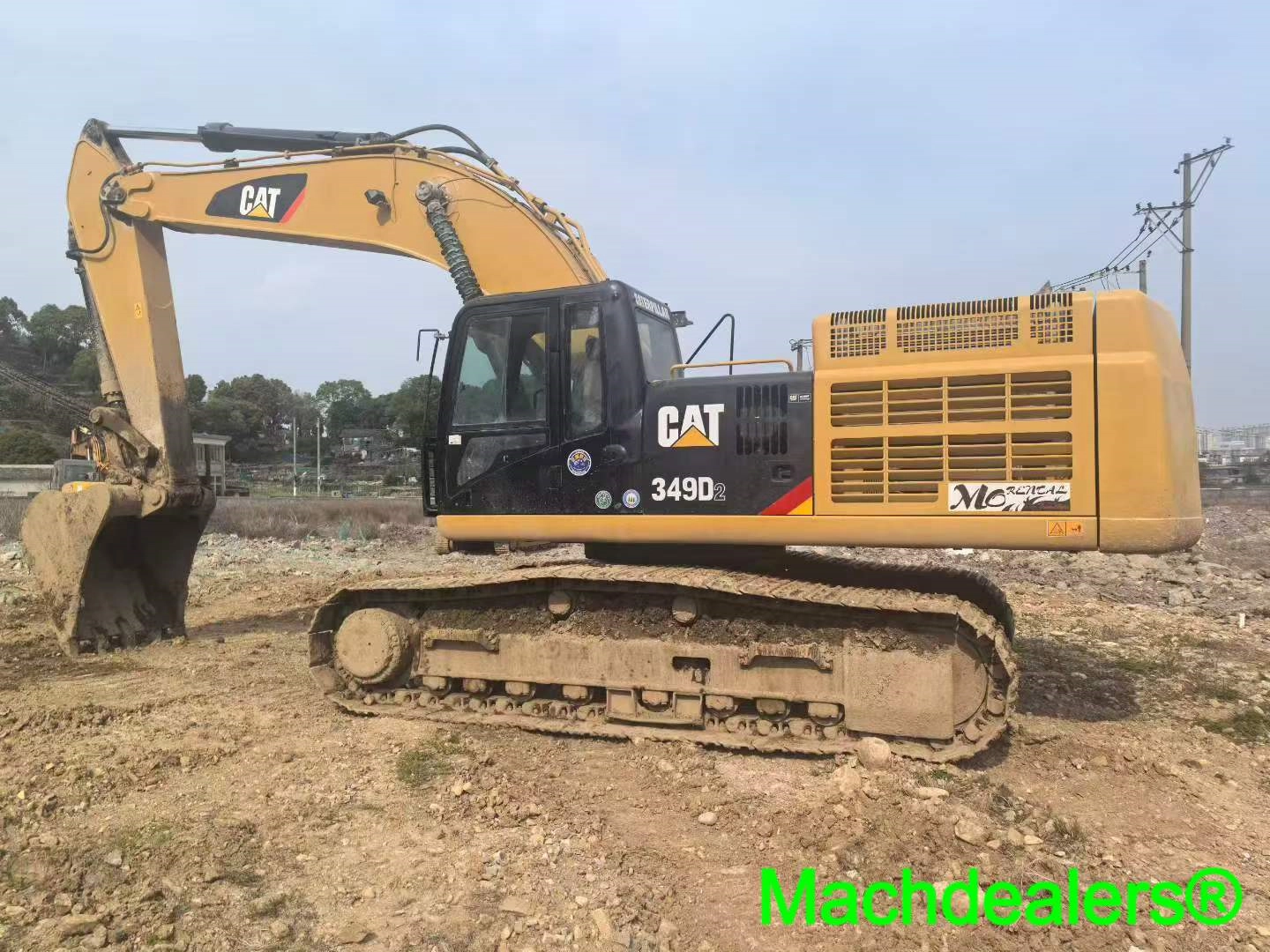 2018 CAT 349D2 Large Crawler Excavator