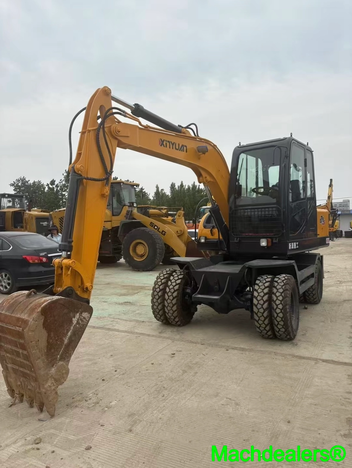2020 XINYUAN 75S Wheeled Excavator - Image 2
