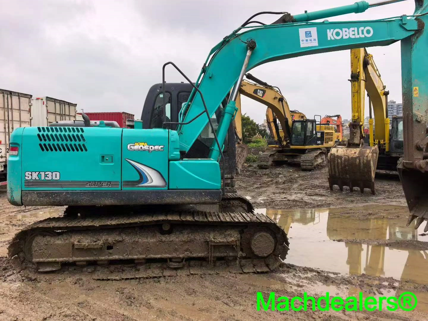 2021 KOBELCO SK130 Crawler Excavator - Image 2
