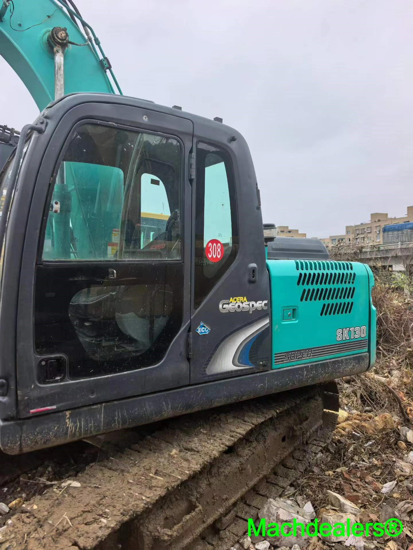 2021 KOBELCO SK130 Crawler Excavator - Image 4