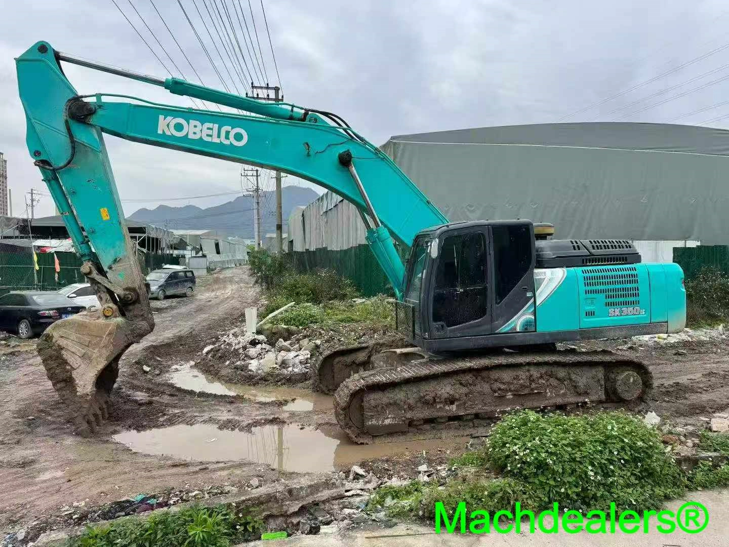 2021 Kobelco SK350LC Crawler Excavator