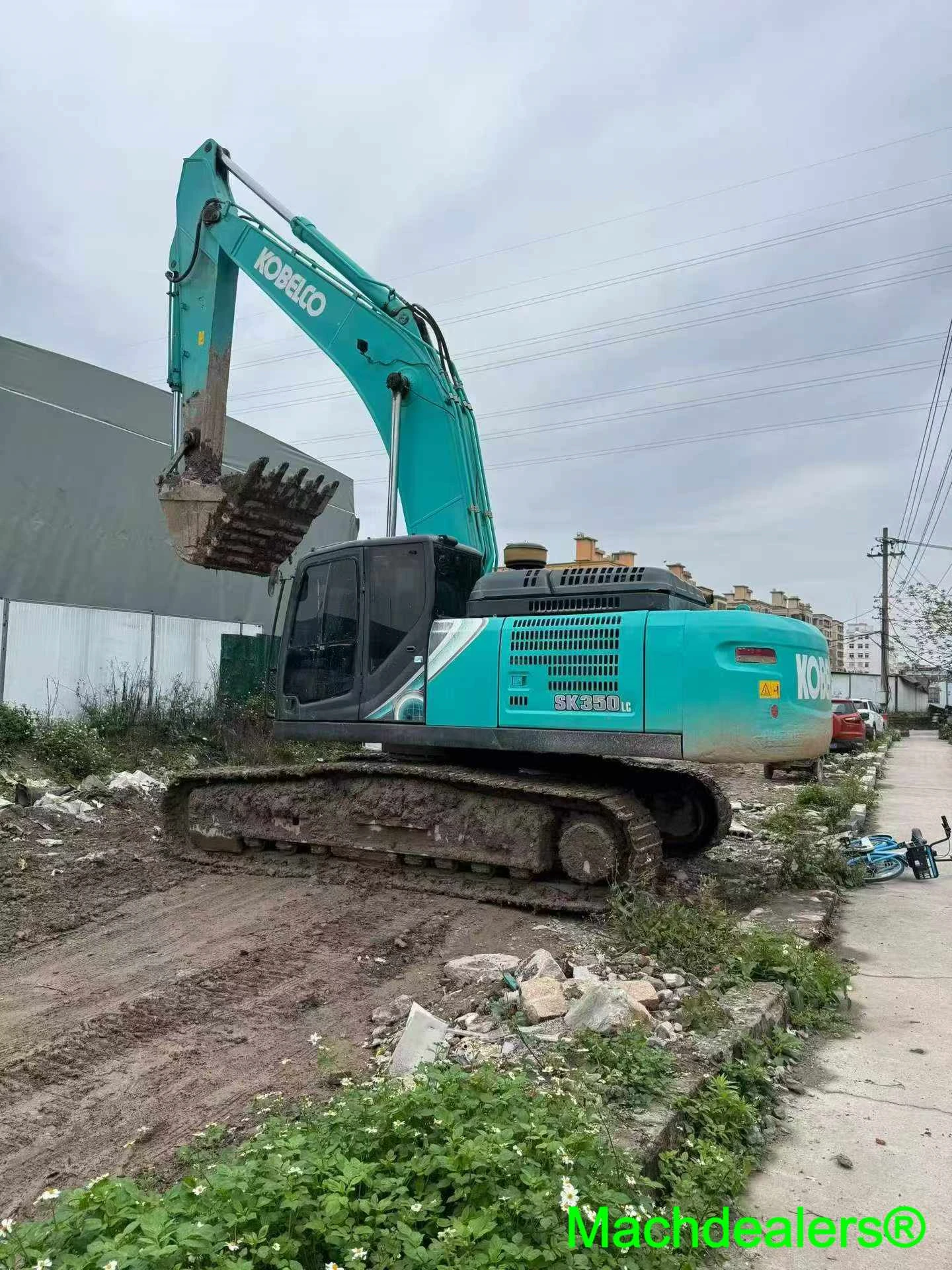 2021 Kobelco SK350LC Crawler Excavator - Image 3