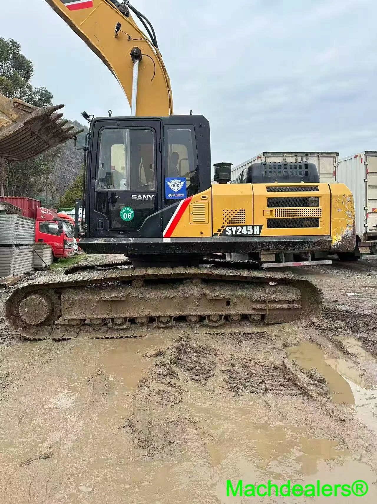 2021 SANY SY245H Crawler Excavator - Image 3
