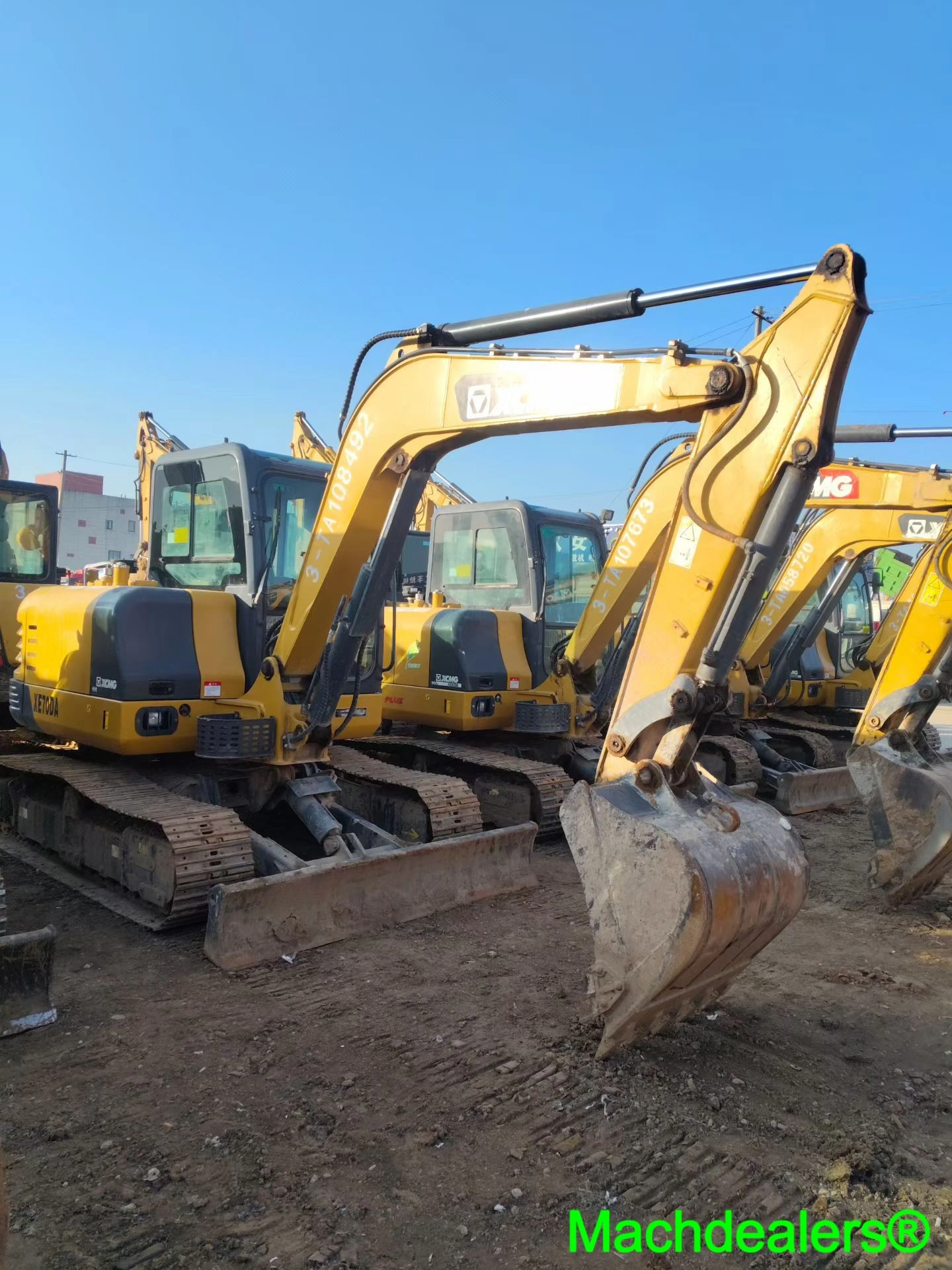 2021 XCMG XE70DA Crawler Excavator
