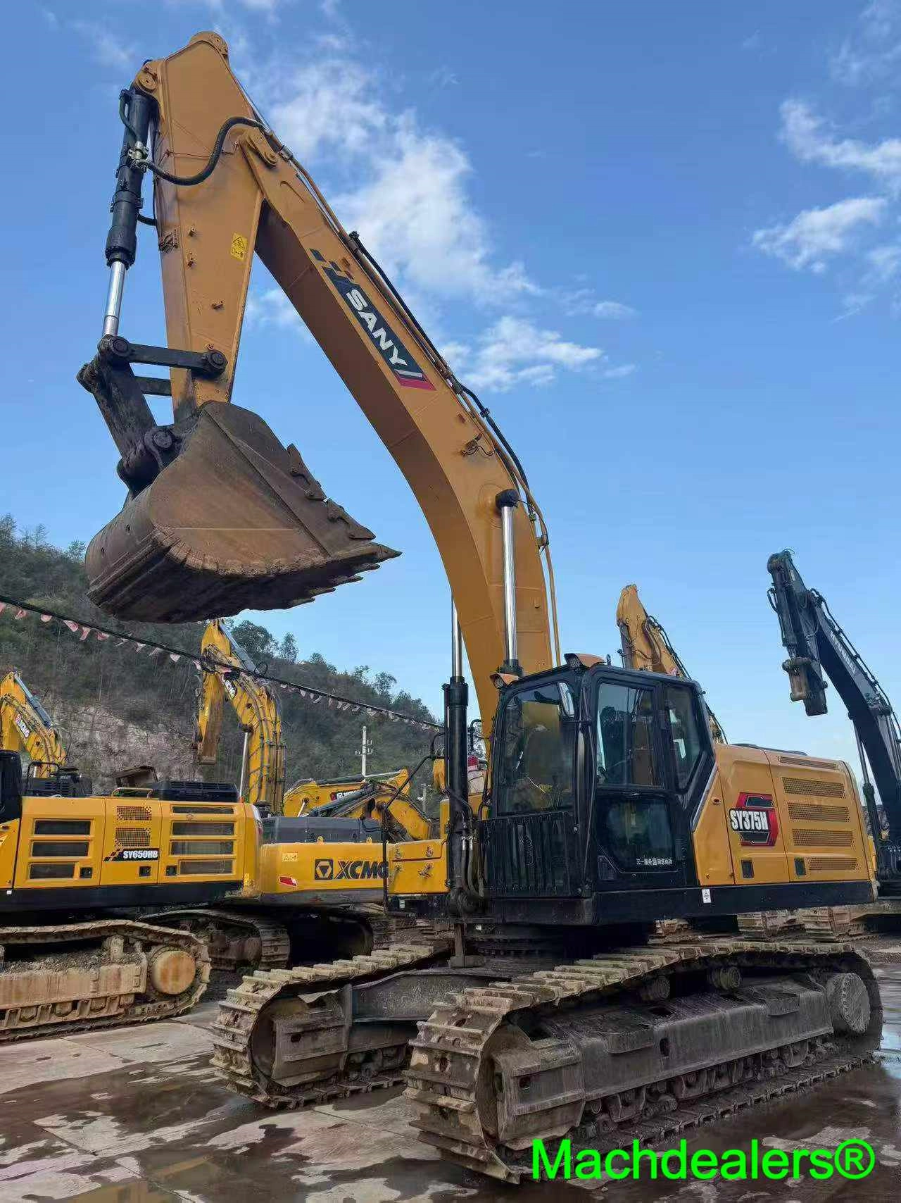 2023 SANY SY375H Large Crawler Excavator