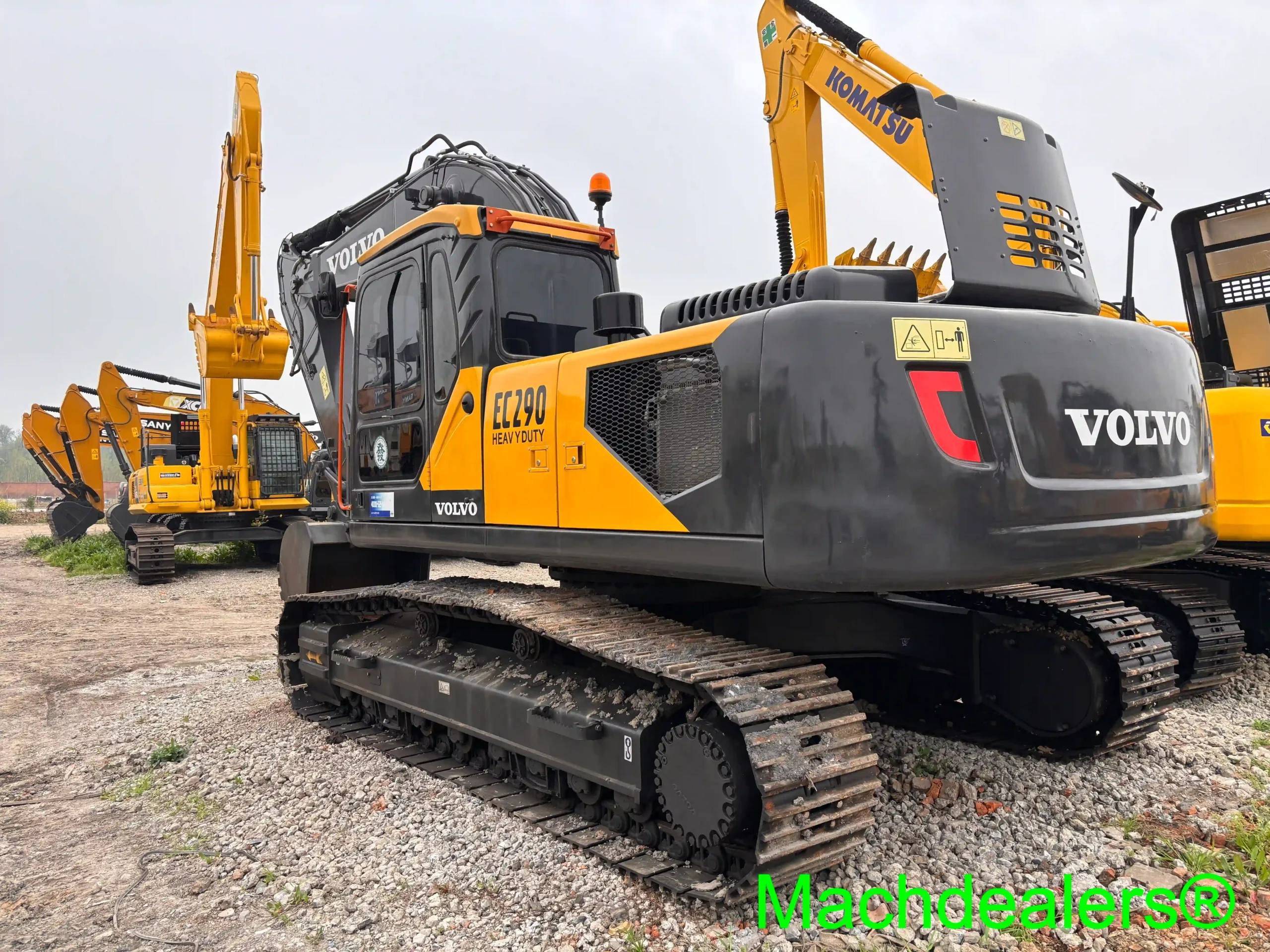 2011 Volvo EC290 Heavy Duty Crawler Excavator - Image 2