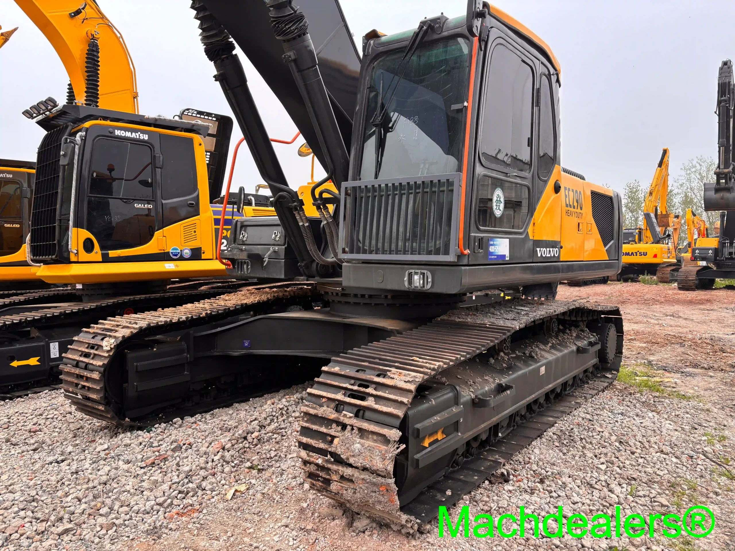 2011 Volvo EC290 Heavy Duty Crawler Excavator - Image 3