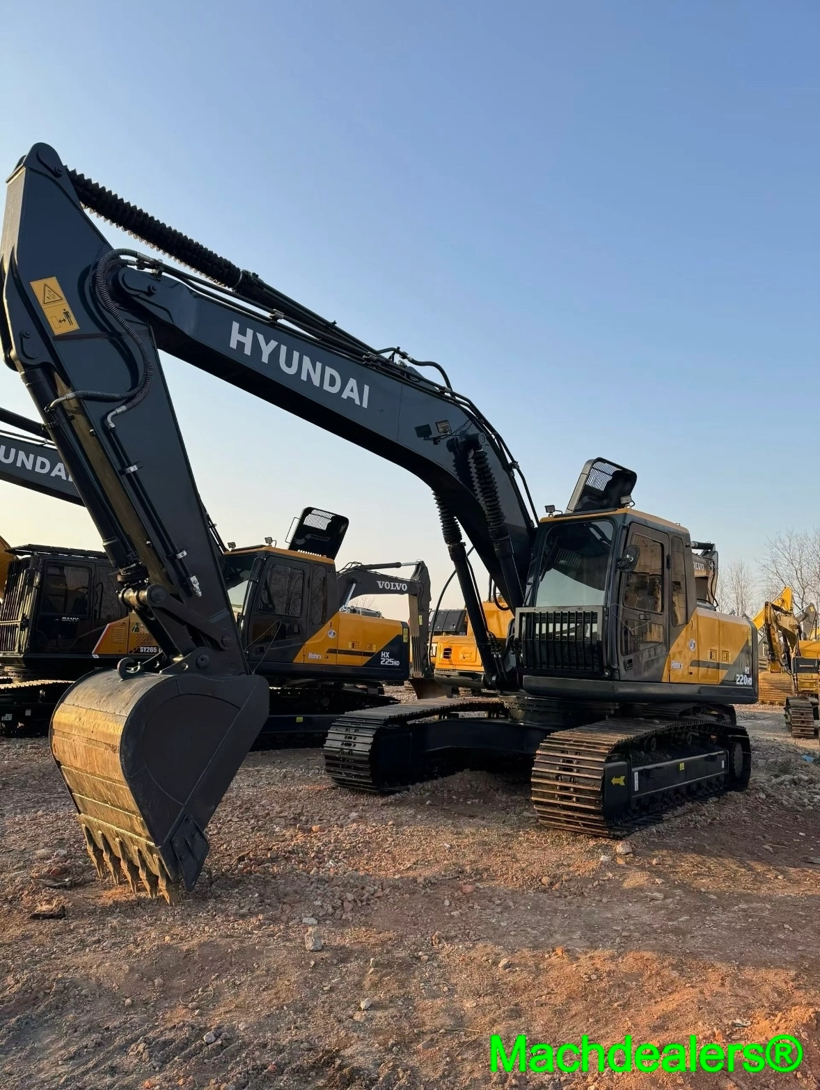 2017 Used Hyundai HX220HD Crawler Excavator