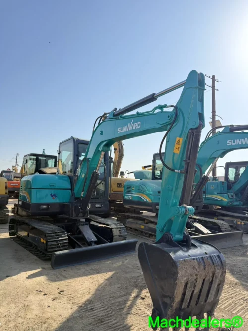 2021 SUNWARD SWE60E Crawler Mini Excavator