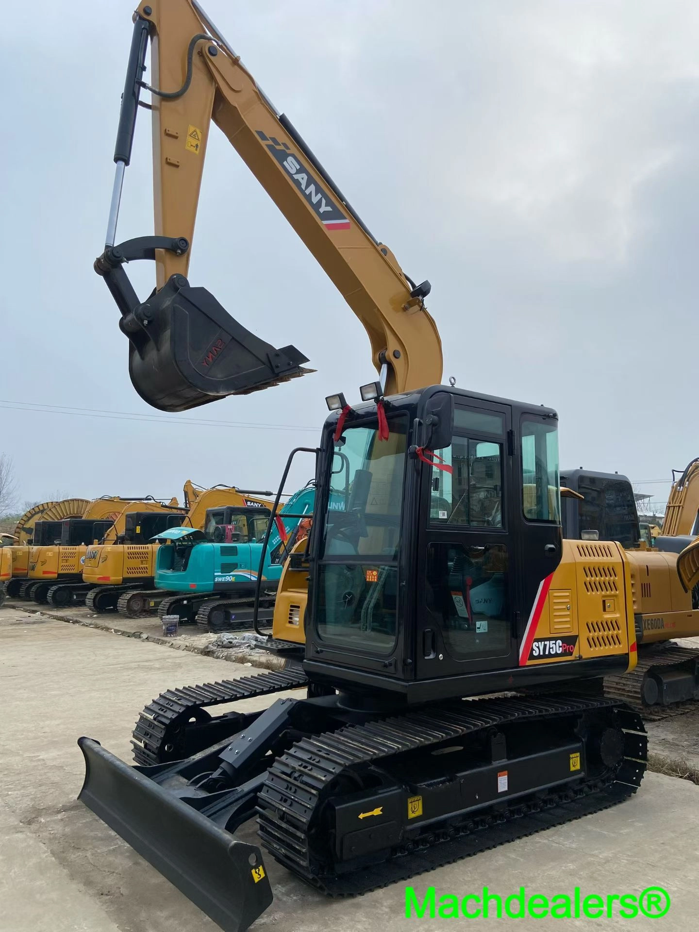 2023 SANY SY75C Pro Crawler Excavator