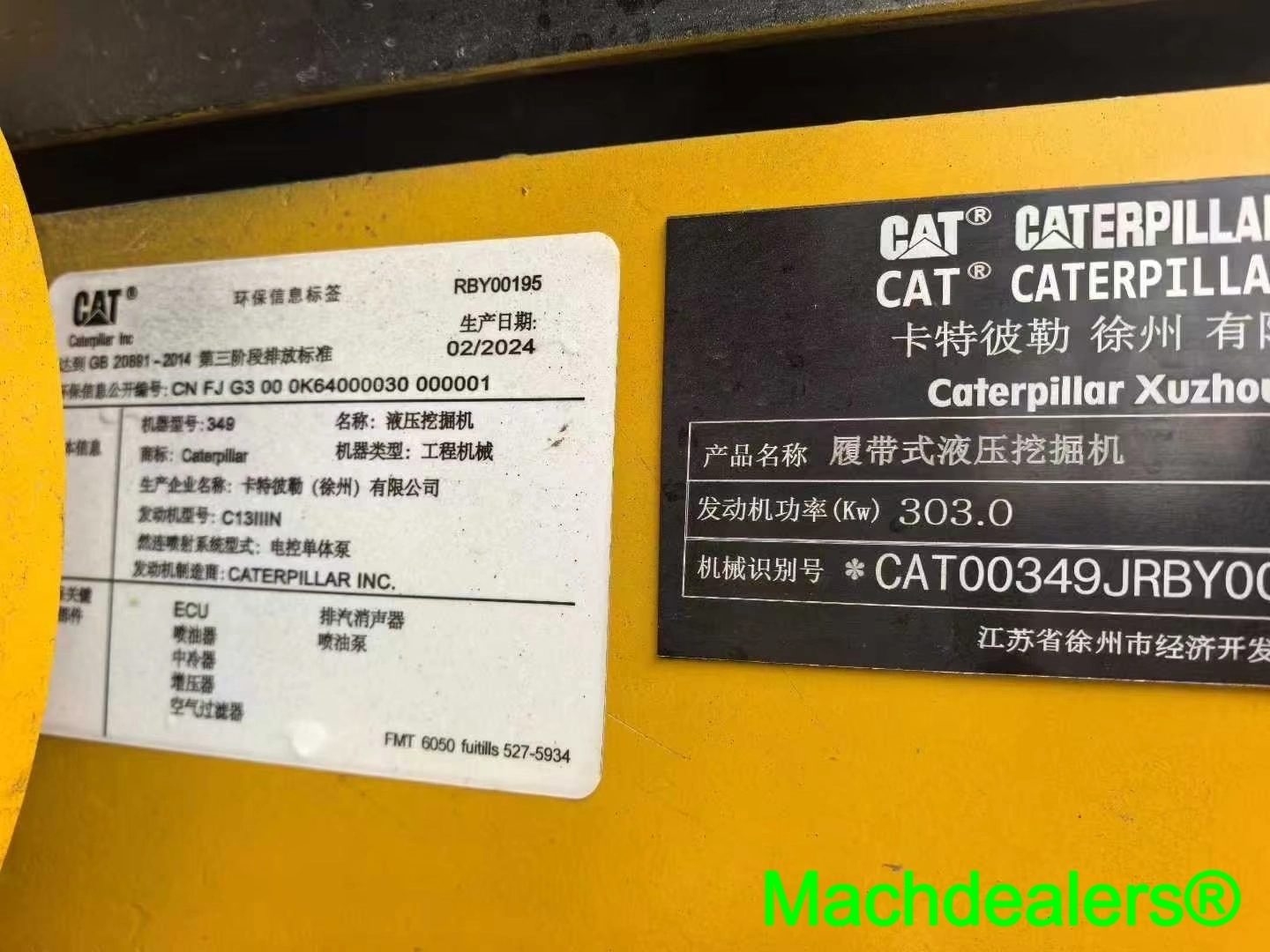 2024 Caterpillar 349 Crawler Hydraulic Excavator - Image 8