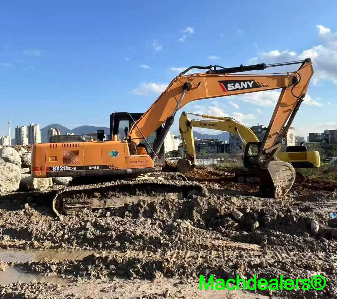 2015 SANY SY215C Crawler Excavator - Image 4
