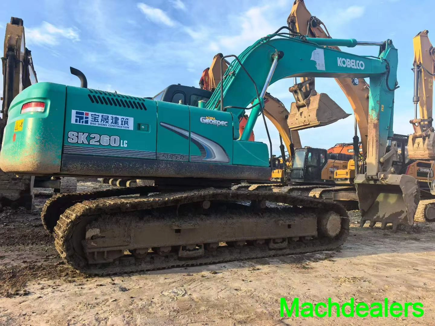 2016 KOBELCO SK260LC Crawler Excavator-1